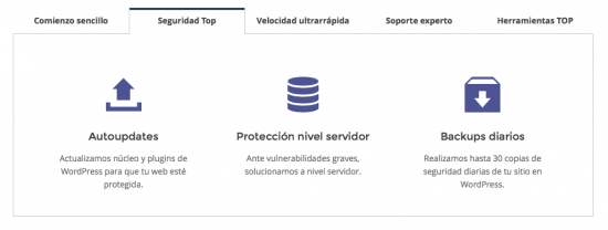 seguridad siteground wordpress