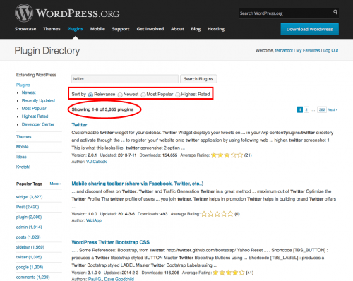 elegir plugin en wordpress