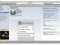 WordPress para iPhone en la iTunes Apps Store