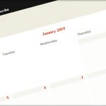 WordPress como Calendario
