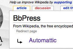 ¿Por qué bbPress se borró de la Wikipedia?