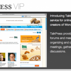 TalkPress VIP ya en marcha