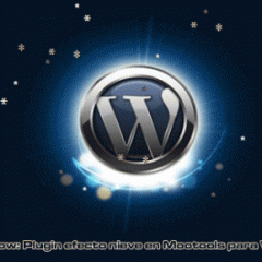 WPMooSnow, nieve en tu WordPress