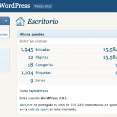 Quitando menús del escritorio de WordPress