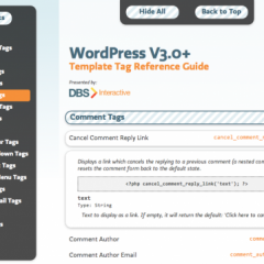 Template tags de WordPress 3.x