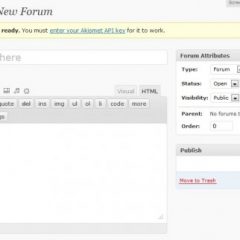 bbPress 2.0, ya queda menos para el plugin de foros