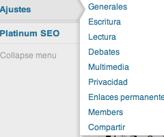 WordPress 3.3: Nuevos menús desplegables de escritorio