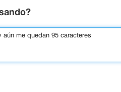 Limitador de caracteres en comentarios