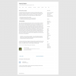 Twenty Twelve single post