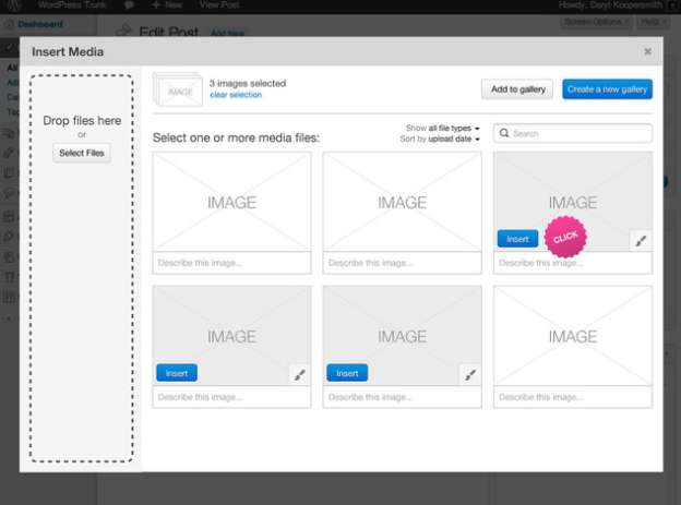 galerías en wordpress 3.5