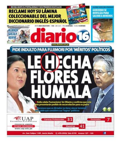 error ortografía titular periódico