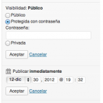 estados de publicación