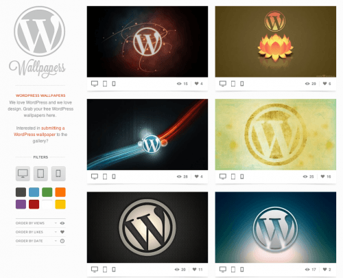 fondos wordpress