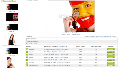 tamaños descarga depositphotos