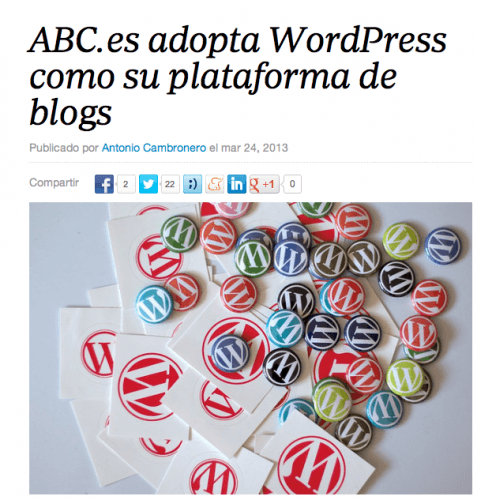 abc se pasa a wordpress