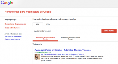 pagina autoría google plus