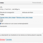 imagen menu mediante plugin