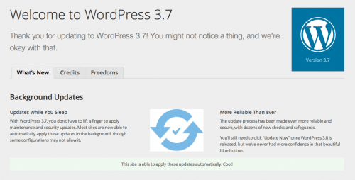 wordpress 3.7 rc1