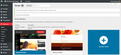 boton añadir temas wordpress 3.8