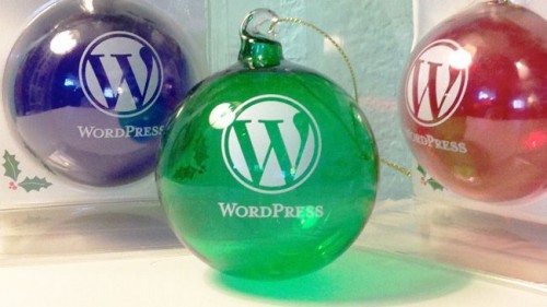 WordPress 16:9 Christbaumkugeln