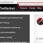 meta generator check