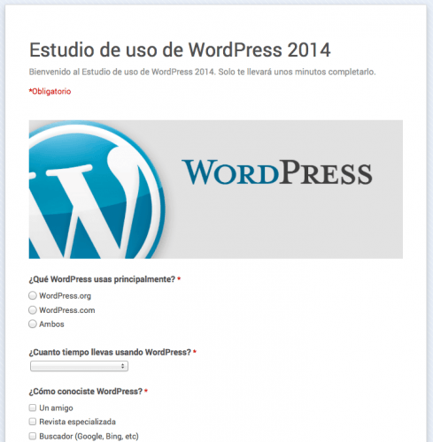 estudio uso wordpress españa 2014
