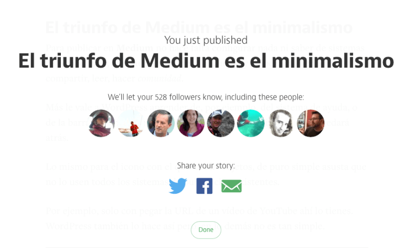 publicación