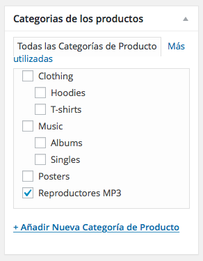 categorías-productos-woocommerce