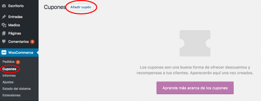 agregar-cupon-descuento-woocommerce