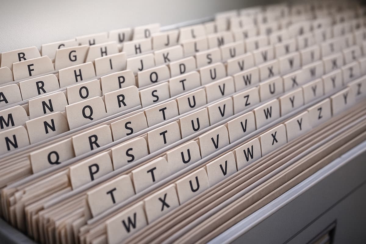 glosario clasificador