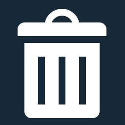 bulk delete wp icon