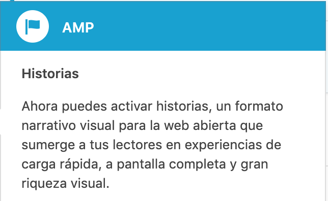 Historias AMP Stories