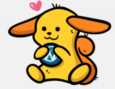 wapuu feliz