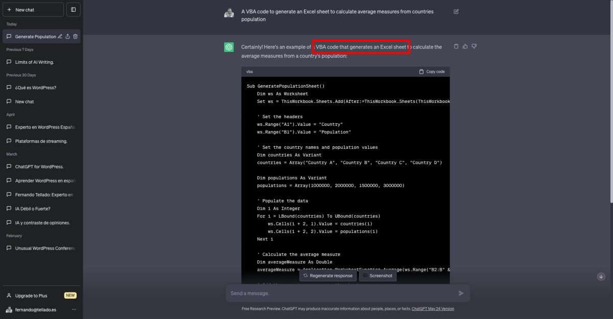chat openai codigo vba