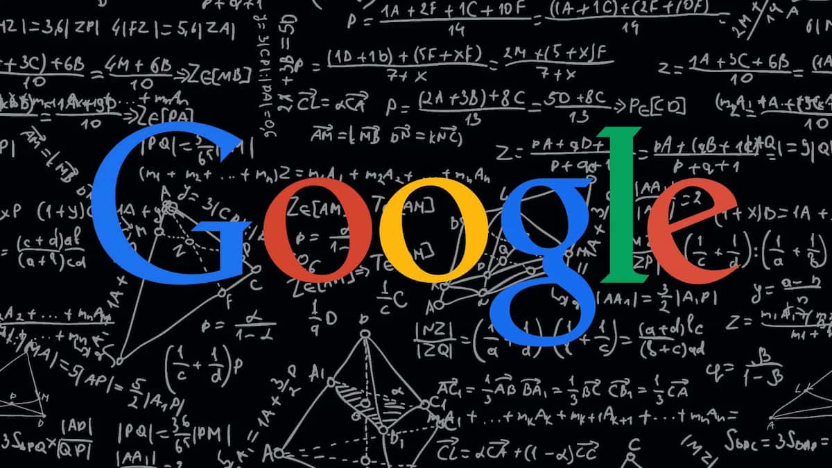 google algoritmo matematicas pizarra