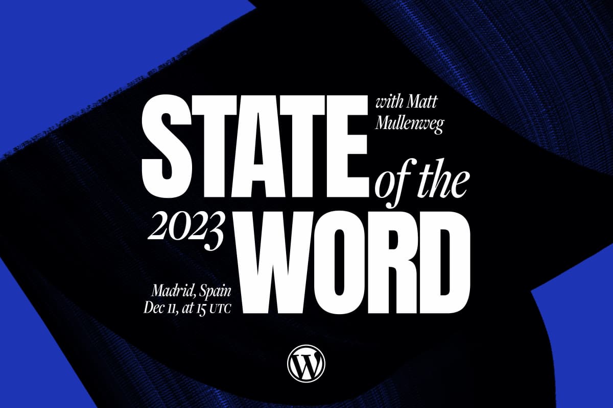 state of the word 2023 wordpress madrid