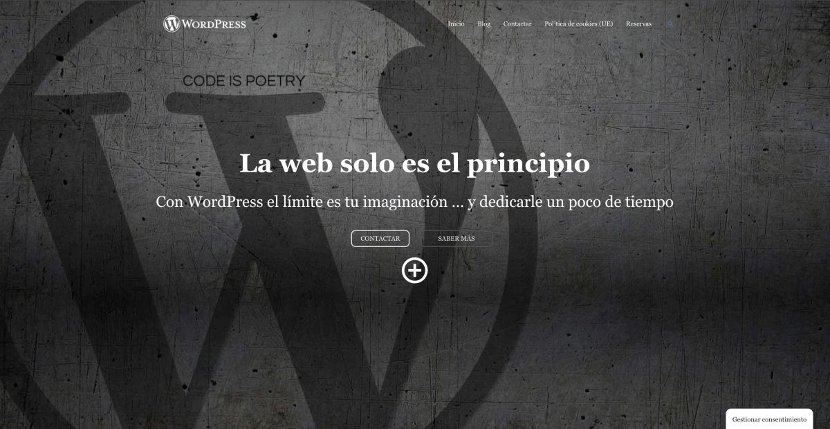 barra gestion consentimientos complianz wordpress por defecto derecha