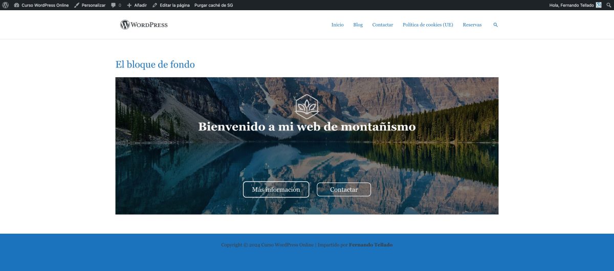 bloque fondo sin pantalla ni ancho completa