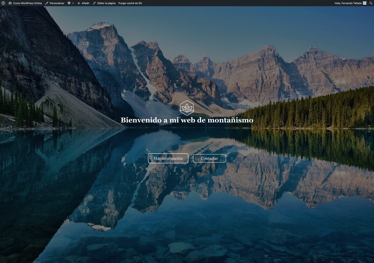 bloque fondo wordpress altura y ancho completos