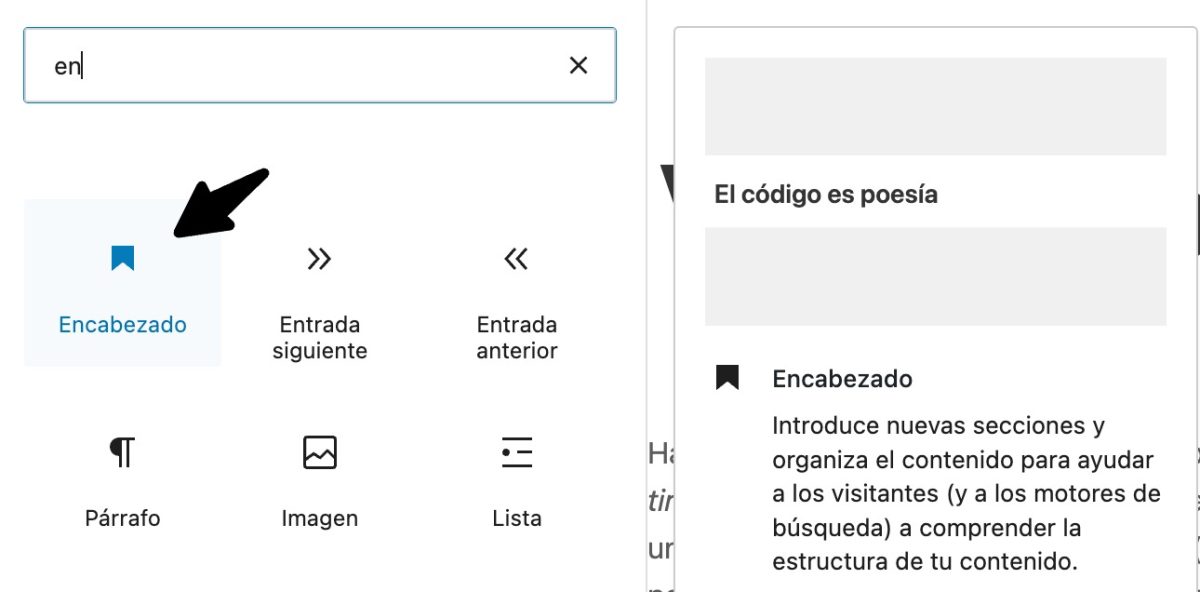 insertar encabezado wordpress