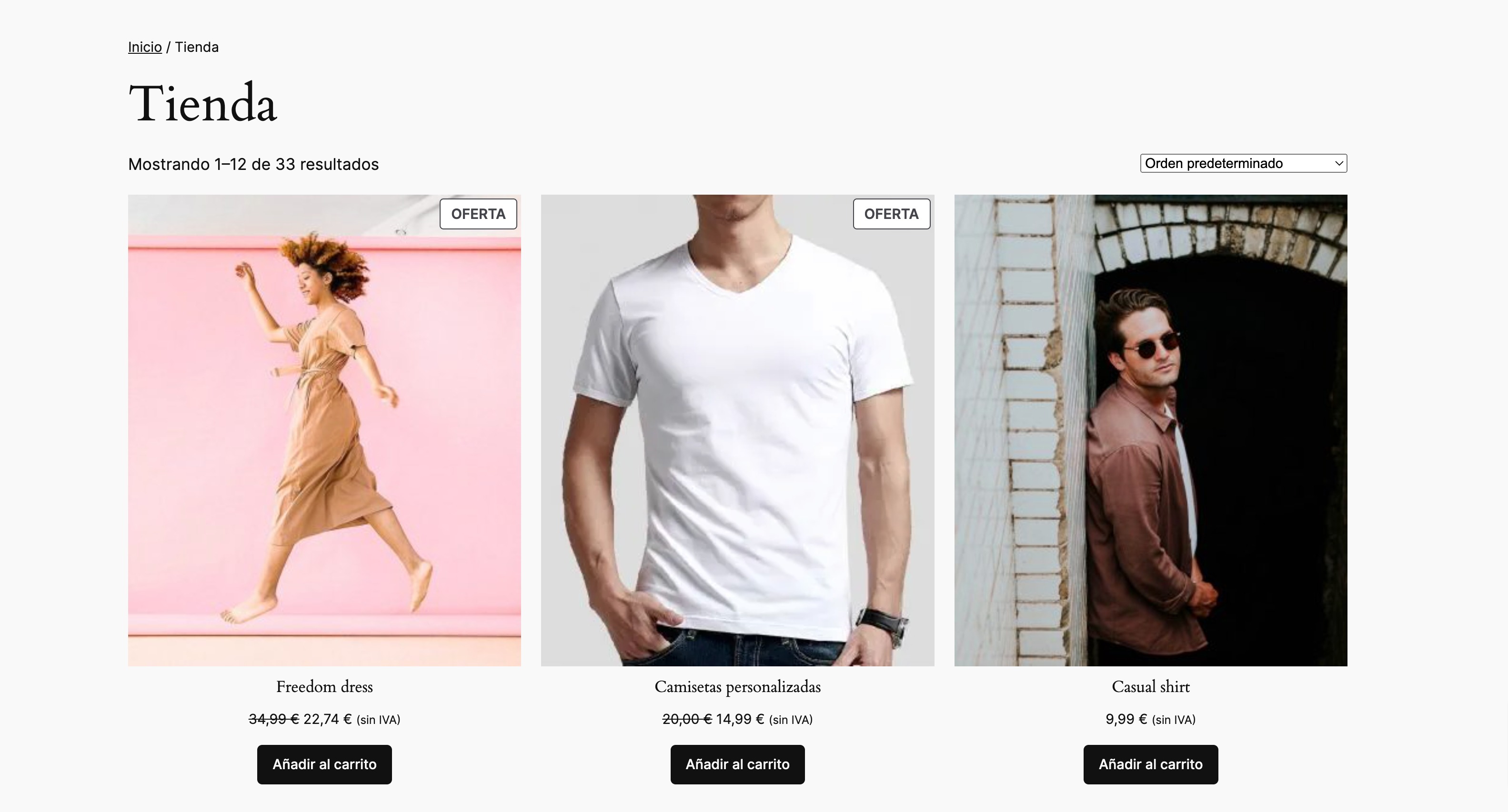 imagenes catalogo tienda woocommerce