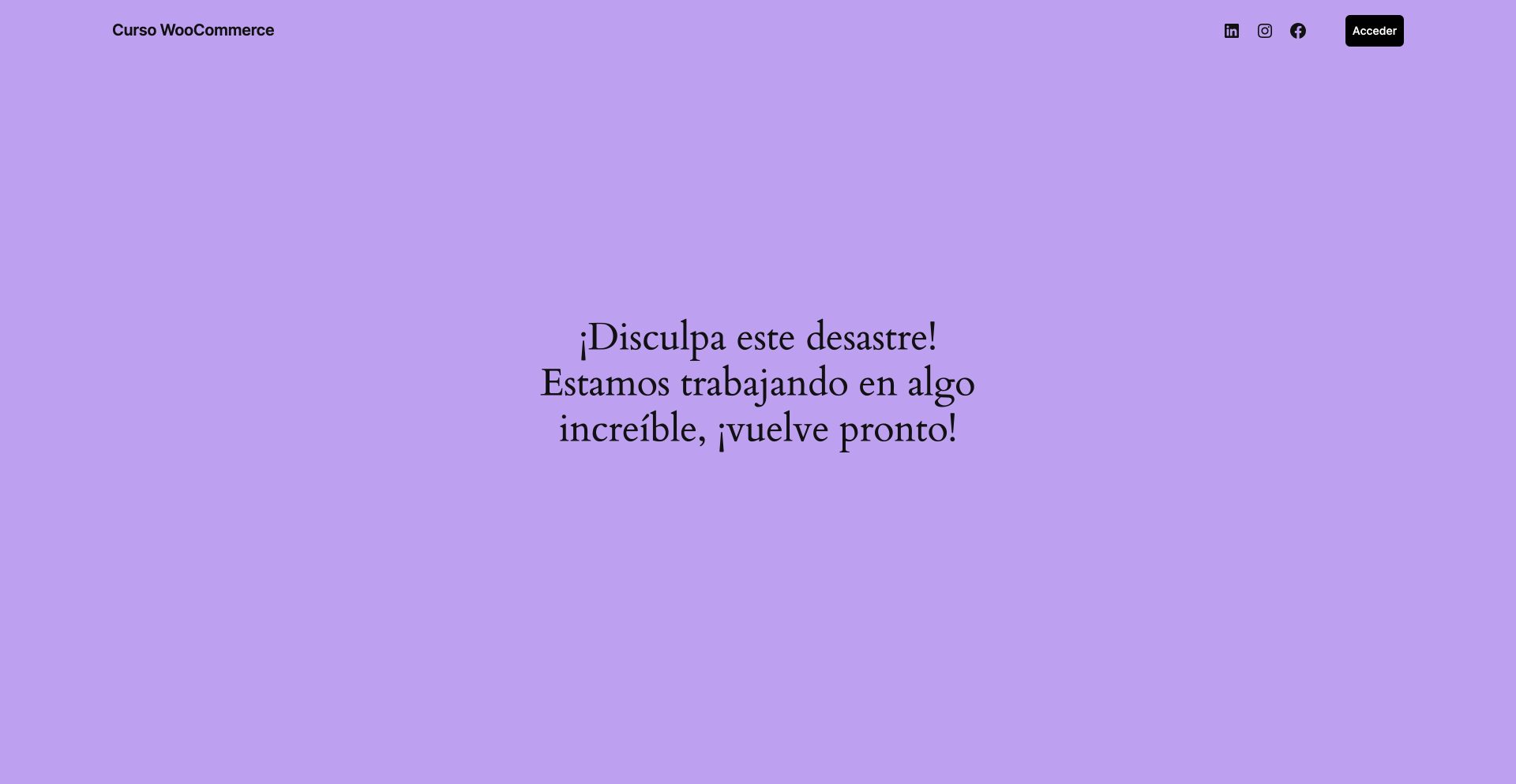 woocommerce visibilidad proximamente