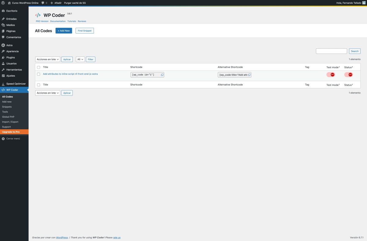 wp coder version 3 6 1 curso wordpress online — wordpress 22 01 2025 17 17