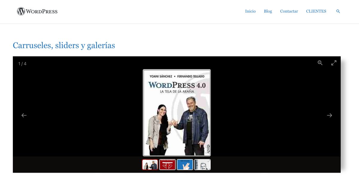 galeria como carrusel lightbox