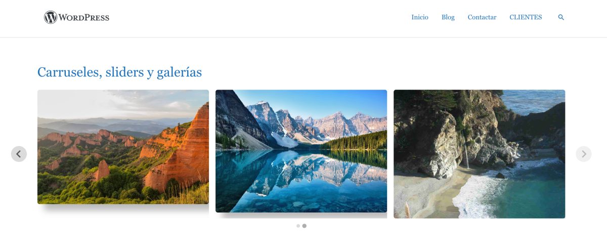 splilde carousel visto