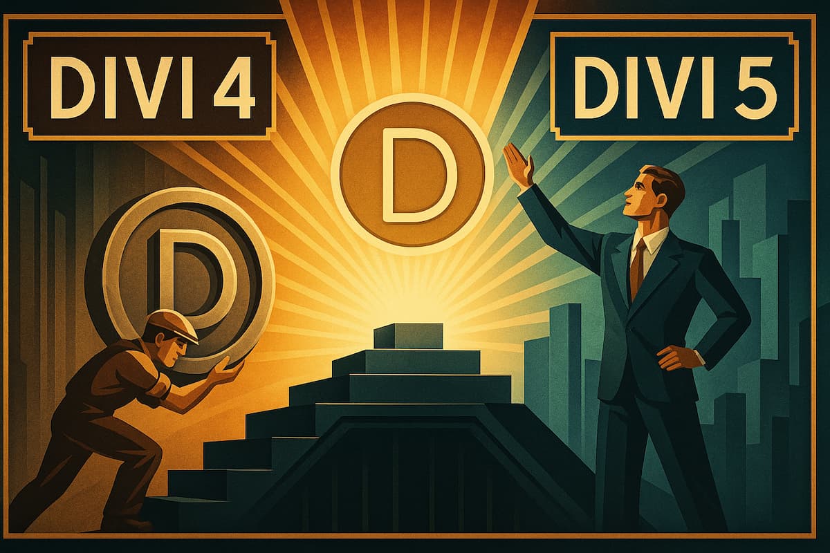 evolucion tema divi 4 frente a divi 5