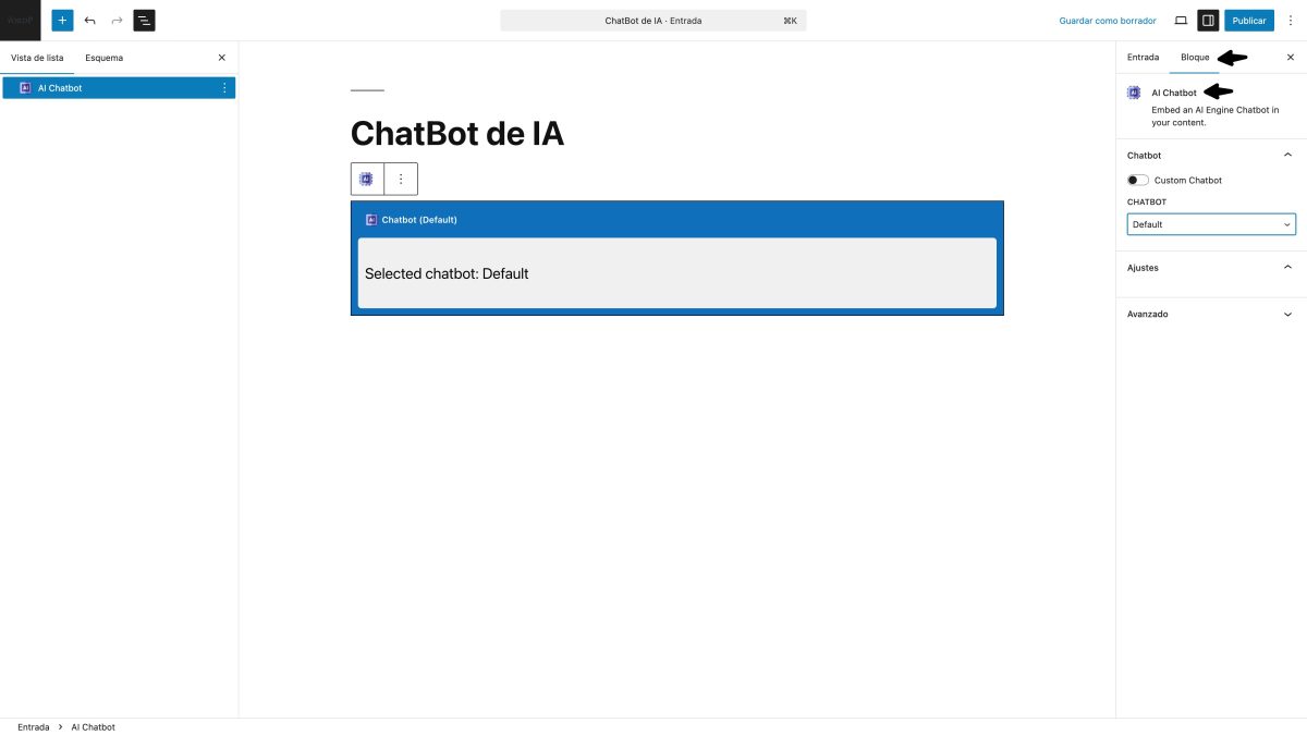 bloque chatbot ia