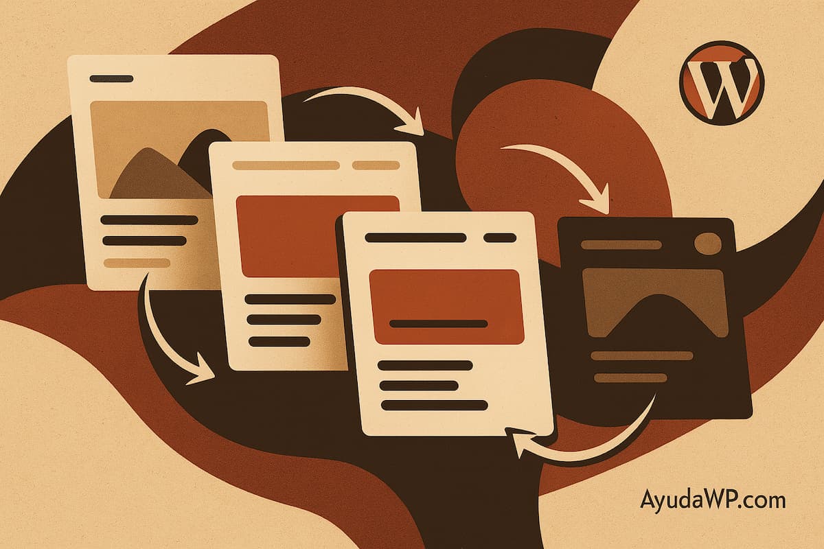 transiciones de vista wordpress