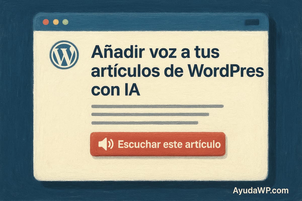 texto a voz wordpress