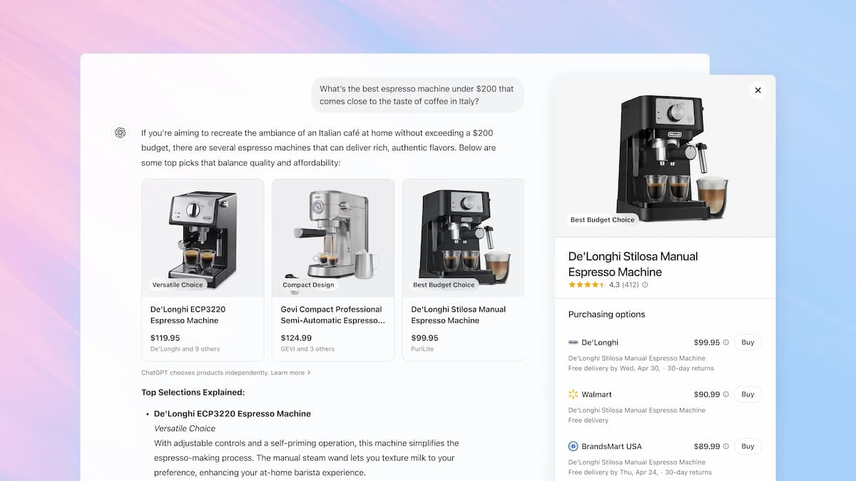 chatgpt product search